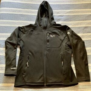 Mountain Hardware Polartec Zipper Hoodie - XXL - Black